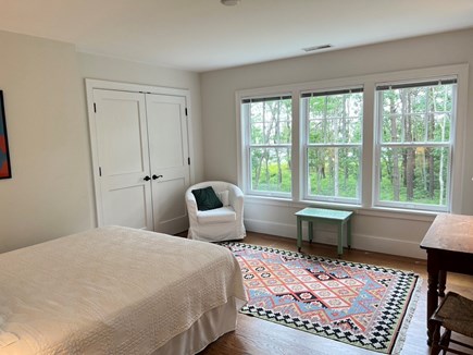 Cotuit Cape Cod vacation rental - Queen bedded upstairs bedroom. Shared bath in hall