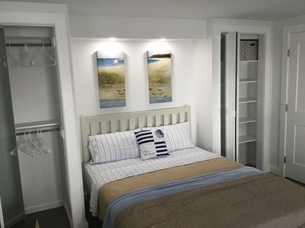 Provincetown Cape Cod vacation rental - Bedroom #1 , 2 closets, access to bathroom . Queen bed, A/C