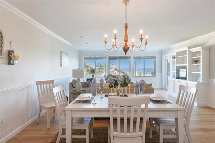 Harwich Cape Cod vacation rental - Dining/Living Area with Large Windows with Water Views