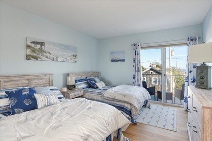 Harwich Cape Cod vacation rental - Second bedroom with access to balcony with water views