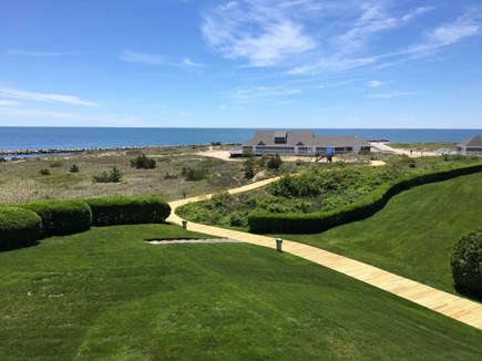 Harwich Cape Cod vacation rental - Beautifully landscaped grounds with boardwalk to pool and beach