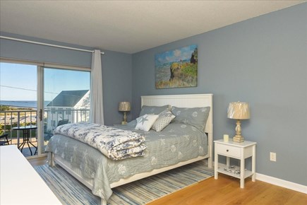 Harwich Cape Cod vacation rental - Master Bedroom with Access to Balcony with Water Views