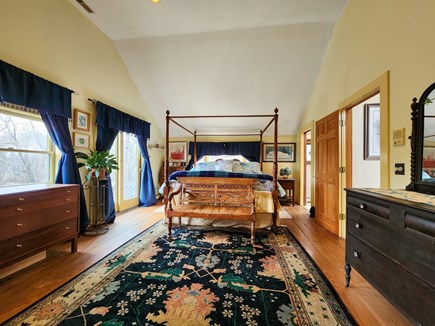 Eastham Cape Cod vacation rental - Master king bedroom attached bath with shower and private deck