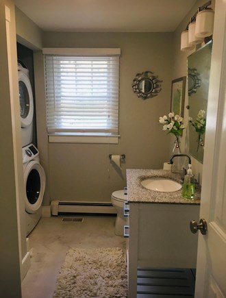 Eastham Cape Cod vacation rental - 1/2 Bath and Laundry on first floor.