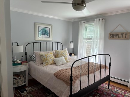 Eastham Cape Cod vacation rental - Sunny Master Bedroom with en-suite bathroom and walk in shower.