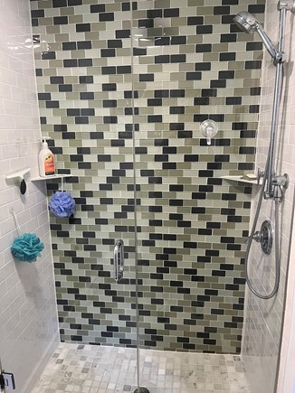 Provincetown Cape Cod vacation rental - First floor bathroom with rain shower