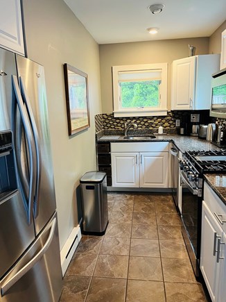 Provincetown Cape Cod vacation rental - Kitchen with new (2025) stove