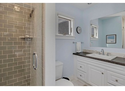 Provincetown Cape Cod vacation rental - Upstairs bathroom with rain shower