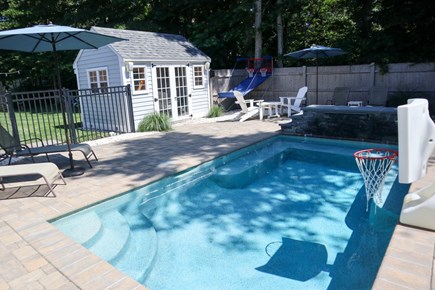 Brewster Cape Cod vacation rental - Exterior - Pool Area