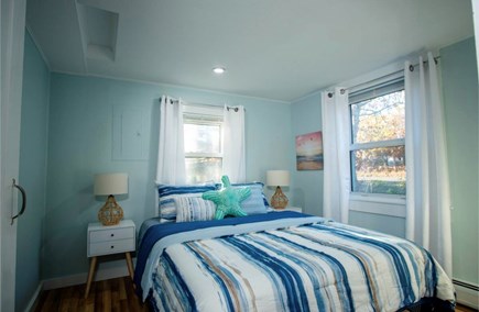 Eastham Cape Cod vacation rental - Comfortable Queen & Full bedrooms with window darkening curtains.