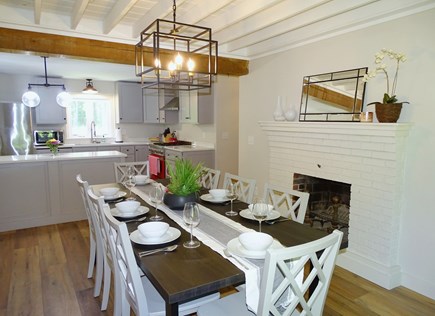 East Falmouth Cape Cod vacation rental - Dining room opens to kitchen