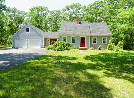 East Falmouth Cape Cod vacation rental - Front of home with big yard. Smart lock for easy access