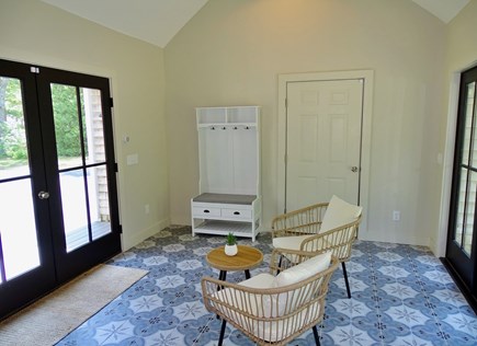 East Falmouth Cape Cod vacation rental - Sunroom opens to front of house or back yard