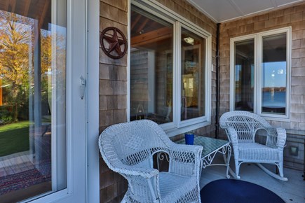 Centerville, Wequaquet Lake Waterfront Cape Cod vacation rental - Relax with your morning coffee with a view like no other.