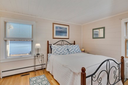 Centerville, Wequaquet Lake Waterfront Cape Cod vacation rental - First bedroom with queen size bed and pull-out twin.