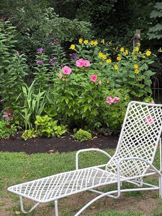 East Orleans Cape Cod vacation rental - Relaxing by one of the gardens