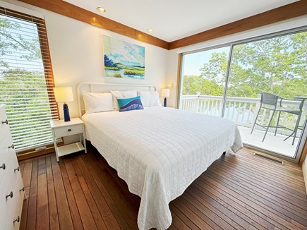 New Seabury, Mashpee Cape Cod vacation rental - Bedroom #2 with King bed and water views