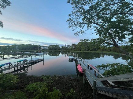 New Seabury, Mashpee Cape Cod vacation rental - Private dock with kayaks.  Boat rentals are available.