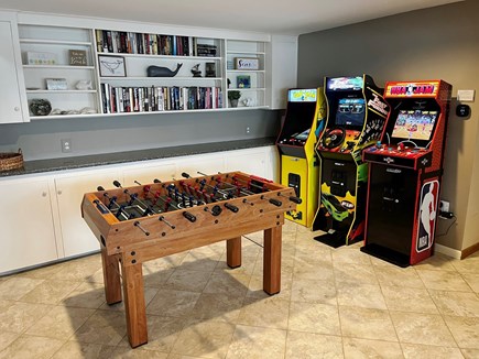 New Seabury, Mashpee Cape Cod vacation rental - Foosball Table & Arcade Games