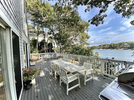 Mashpee, New Seabury Cape Cod vacation rental - View from the deck in autumn.