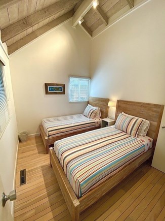 Mashpee, New Seabury Cape Cod vacation rental - Second floor twin beds bedroom, with cathedral ceiling.