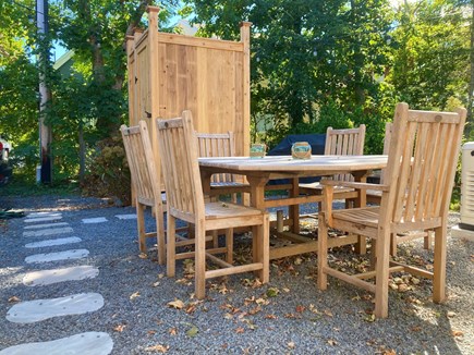 Dennis Cape Cod vacation rental - Back patio