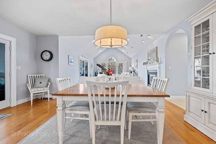 Yarmouth Port Cape Cod vacation rental - Dining area is right off the kitchen