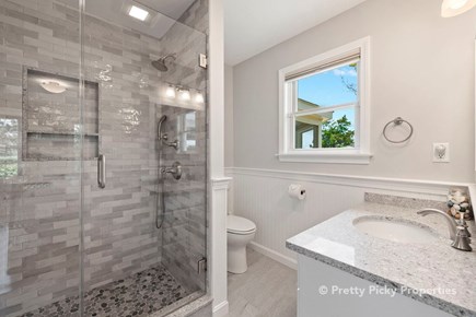 East Orleans Cape Cod vacation rental - One of 3.5 artfully renovated baths.
