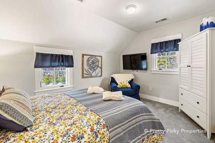 Brewster Cape Cod vacation rental - Second level bedroom with queen size bed.