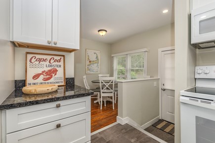 Brewster Cape Cod vacation rental - Kitchen - dining area.