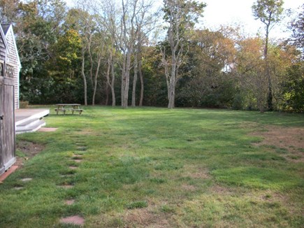 Dennis Cape Cod vacation rental - Huge yard which is great for games after the beach