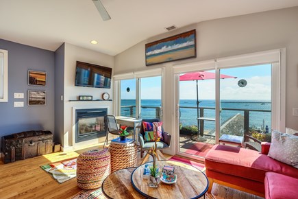 Provincetown Cape Cod vacation rental - Amazing views from the living room area