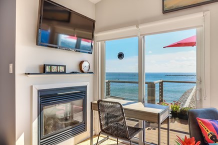Provincetown Cape Cod vacation rental - Fireplace