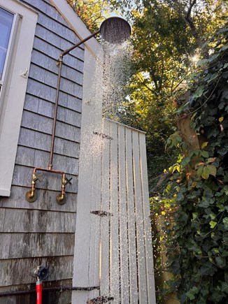 Provincetown West End Cape Cod vacation rental - New outdoor shower.
