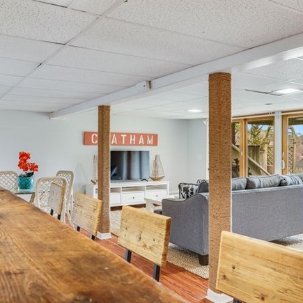 Chatham Cape Cod vacation rental - Lower level 2nd living room area - Walk out