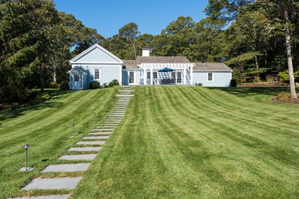 Osterville Cape Cod vacation rental - Spacious landscaped yard