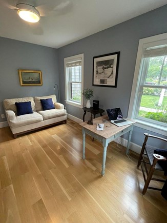 Dennis Cape Cod vacation rental - First floor den with 2nd cable TV