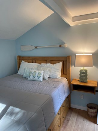 Mashpee Cape Cod vacation rental - Bedroom #2 with AC unit and wall mounted tv