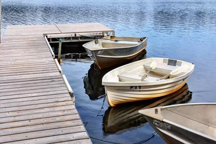 Eastham Cape Cod vacation rental - Dock and boats for renters to use