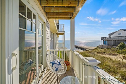 Dennis Port Cape Cod vacation rental - Water view -- even better from the upper deck.