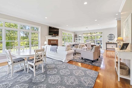 South Orleans Cape Cod vacation rental - Card table by the windows