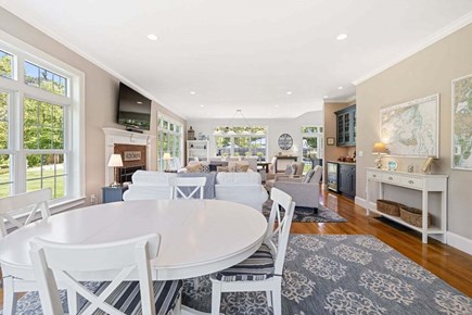 South Orleans Cape Cod vacation rental - Card table by the windows