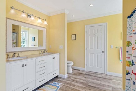 South Orleans Cape Cod vacation rental - Shared bathroom for guest bedroom #2 and #3
