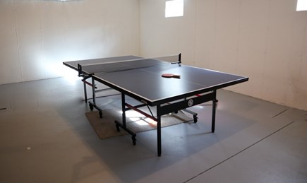 South Orleans Cape Cod vacation rental - Downstairs in the lower level is the ping pong table in case the weather doesn't cooperate...