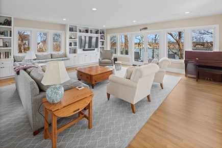 Chatham Cape Cod vacation rental - Living Room with Multiple Seating Arrangements