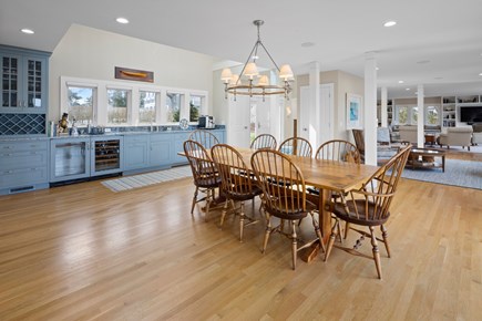 Chatham Cape Cod vacation rental - The Open Kitchen Dining Area