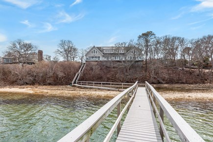 Chatham Cape Cod vacation rental - View of house from Private Dock