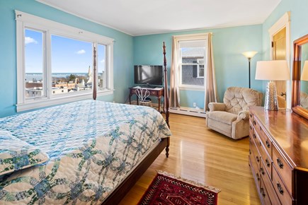 Plymouth MA vacation rental - Queen bedroom with stunning views
