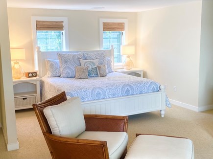 New Seabury Cape Cod vacation rental - Master bedroom suite w/sitting area, new bathroom, walk-in closet