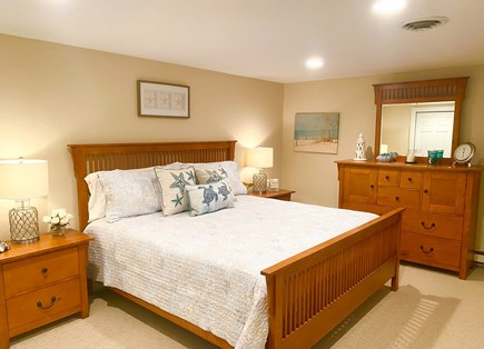 New Seabury Cape Cod vacation rental - Lower level bedroom with king bed and own bathroom